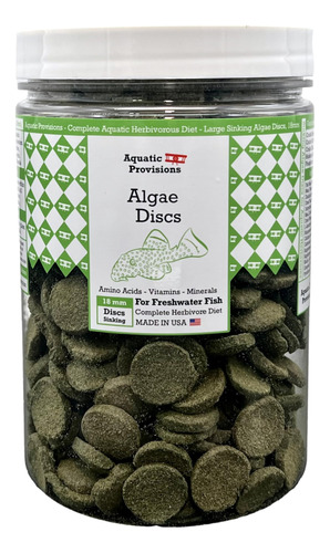 Aquatic Provisions Discos De Algas De 16 Oz, Hundimiento De 