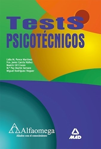 Libro Tests Psicotecnicos De Lidia M. Ponce Martinez