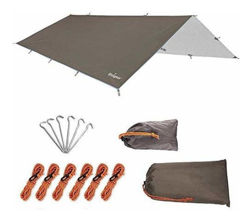 Toldo Para Hamaca Unigear Impermeable, Uv 3000mm, Ligero.