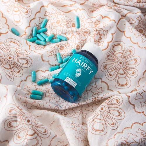 Imagen 3 de 8 de Hairfy - Vitaminas Anti Caída Cabello Pelo - Biotina X60