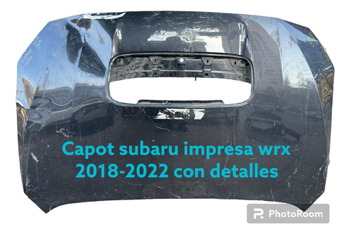 Capot Subaru Impresa Wrx 