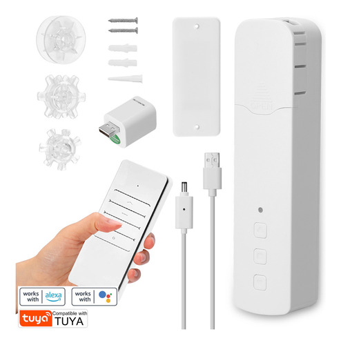 A Motor De Cortina Inteligente Tuya Wifi M515egb