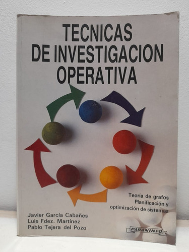 Tecnicas De Investigacion Operativa Cabañez Libreria Merlin