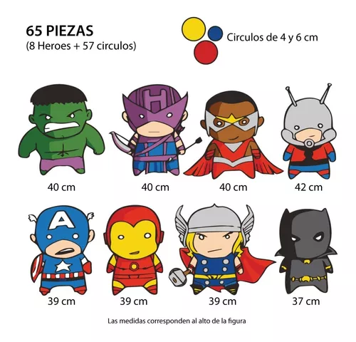 Vinilo infantil Superhéroes Marvel