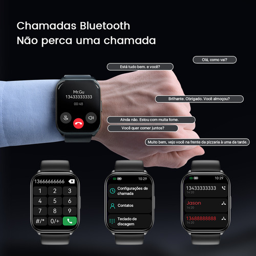 Reloj inteligente Filwans Gts Mini Ip68 de 1,85 pulgadas