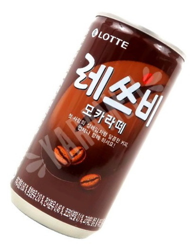 Lets Be Mocha Latte - Lotte Bebida Pronta - Importado Coreia