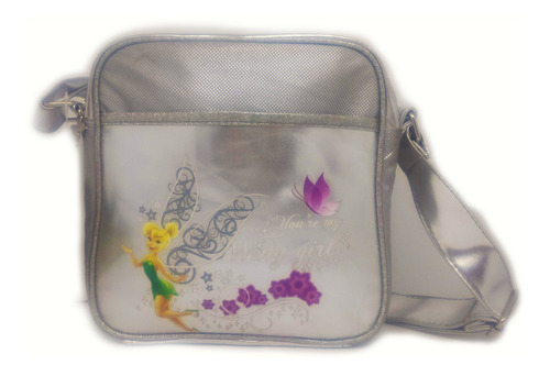 Cartera De Tinkerbell Plateada