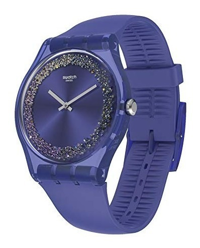 Reloj Swatch Purple Rings Suov106 - 41 Mm - Mujer Hro