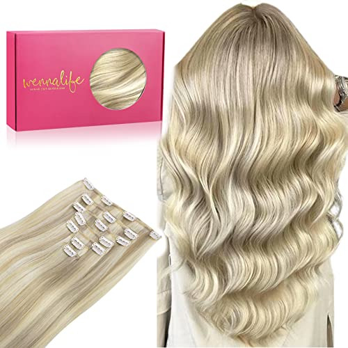 Wennalife Clip En Extensiones De Pelo, 20 Pulgadas Y5734