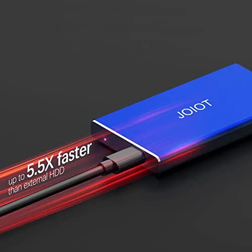 Unidad De Estado Sólido Externa Joiot Mini Portable Ssd De 5