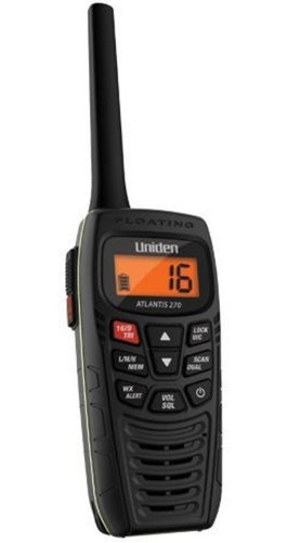 Rádio Portátil Vhf Marítimo Uniden Atlantis 270 Homologado