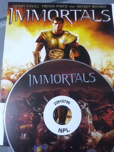 Pelicula Original Inmortales Dvd Comprada En Usa