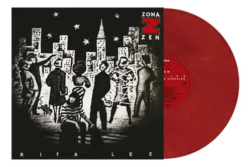 Lp Vinil Rita Lee Zona Zen Edição Especial Vermelho Edição