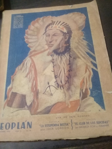 Revista Antigua**leo Plan** Nº 98, 12  De Octubre De 1938