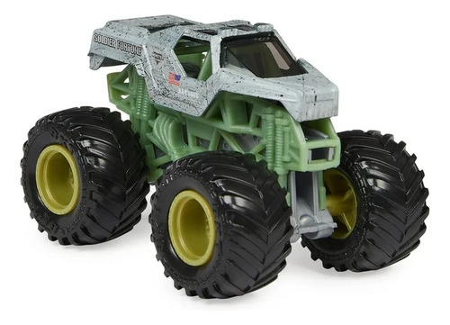 Monster Jam Vehiculo 1.64 Metal Soldier Fortune  Int 6066693