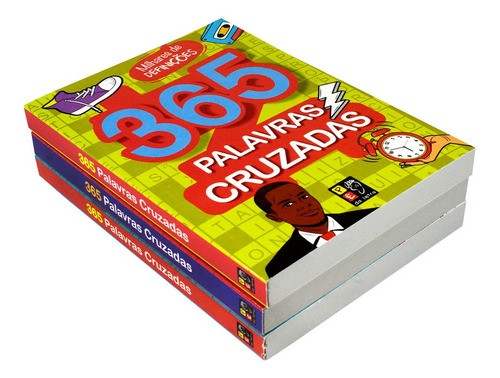 Kit 365 Palavras Cruzadas - 3 Livros | Melhor Preço
