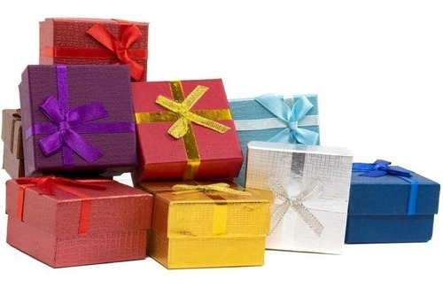 Cajas Para Joyas 4x4 Cms, Precio Por Docena