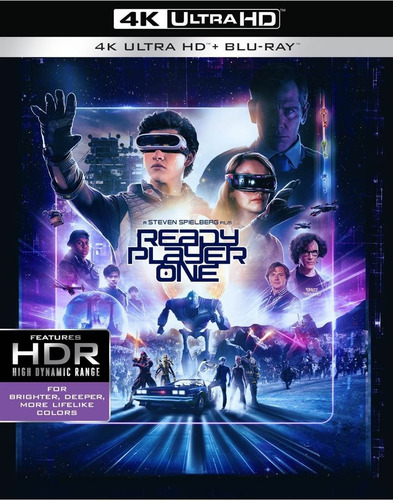Ready Player One 4k Blu-ray 2 Discos