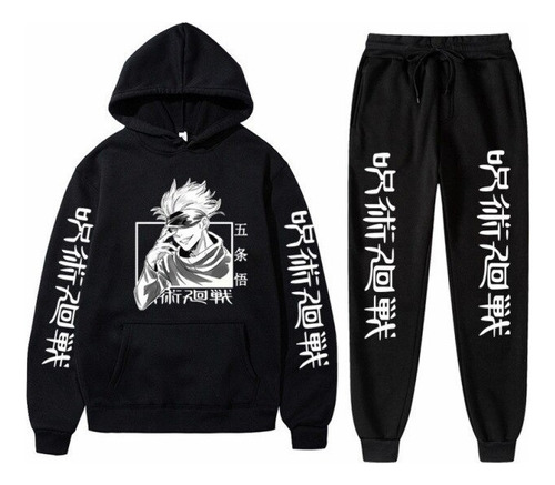 Conjunto De Chaqueta, Sudadera Y Pantalón Anime-jujutsu-kai