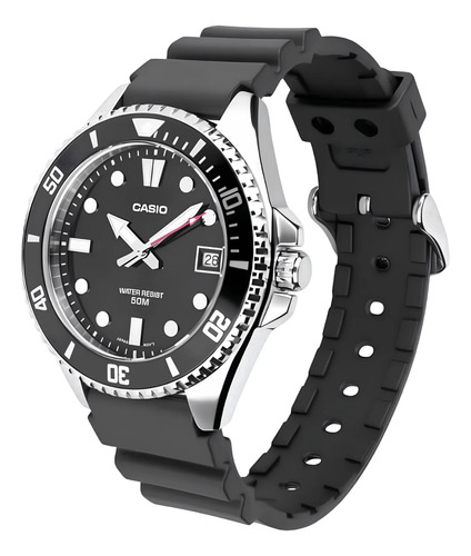 Relógio Casio Duro 36mm Mdv-10-1a1vdf Garantia E Nfe