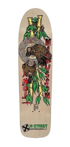 Tabla De Skate H-street Usa Skateboard Cruiser Deck