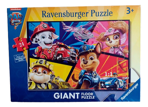 Rompecabezas Paw Patrol 24 Piezas 1:1 Ravensburger
