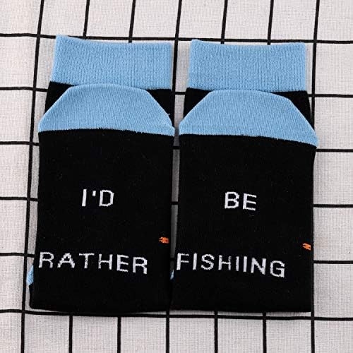 Mbmso 2 Pares De Calcetines Para Amantes De La Pesca Prefier