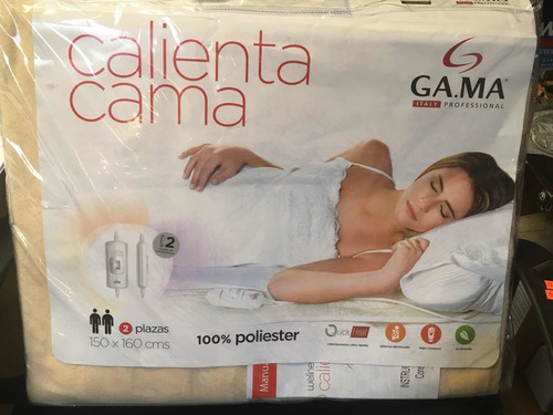 Imagen 2 de 4 de Calienta Cama 2 Plazas 150 X 160 Poliester Gama Mi Casa