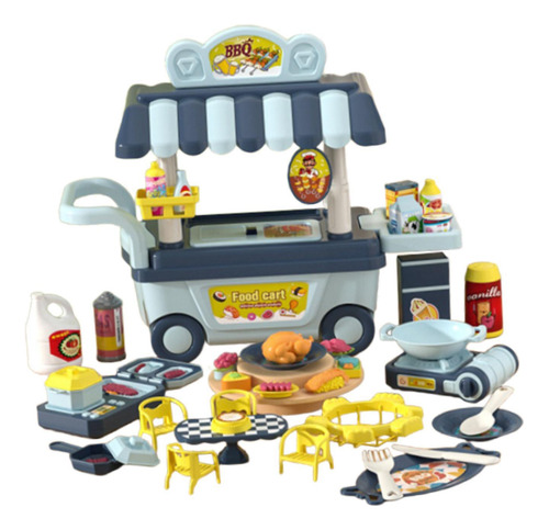 Juego De Simulación De Carrito De Barbacoa, Juego De