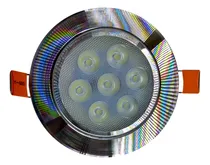 Comprar Spot Led Dirigible 7w Para Empotrar En Plafon Bote 9cm Color Luz Blanca Fria 6500k