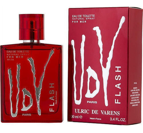 Edt 3.4 Onzas Udv Flash De Ulric De Varens Para Hombre En