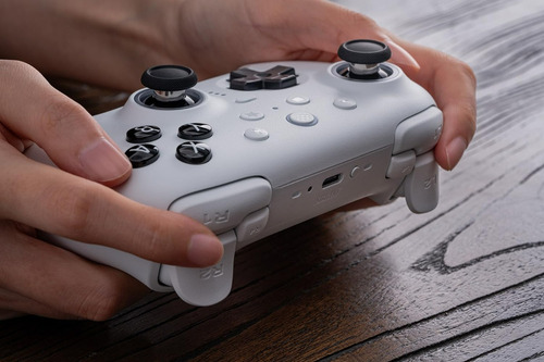 Controlador Bluetooth 8bitdo Ultimate 2 Para Switch 2, Blanc