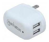 Cargador Para Cel O Tableta 2 Puertos 2.1 Amperes Ma Ac-6434