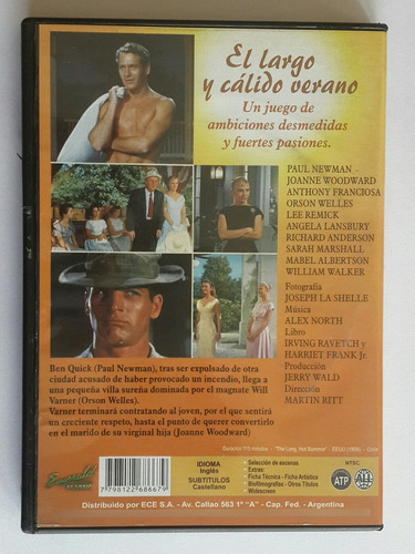 Dvd El Largo Y Calido Verano Original - Los Germanes (Usado)
