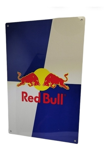 Letrero Metálico Decorativo  20 X 30 Cm Red Bull 