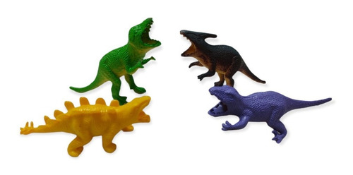 Imagen 4 de 7 de Dinosaurios Bolsa X 8 Piezas Mundo Dino Mini Edu