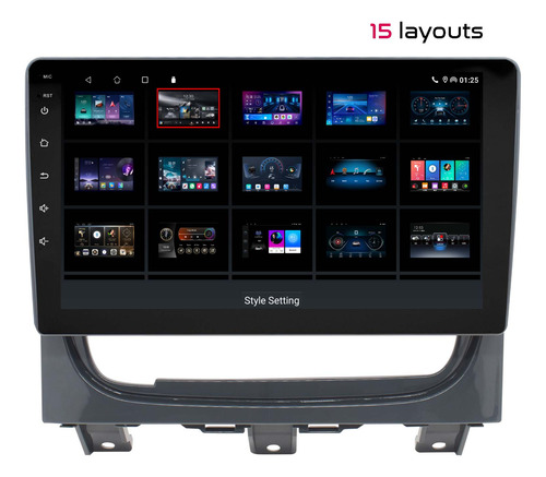 Multimidia Strada Idea 13/19 Android 14 2gb 64gb Carplay