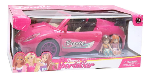 Muñeca Juguete Carro Convertible Niñas Accesorios Plastico