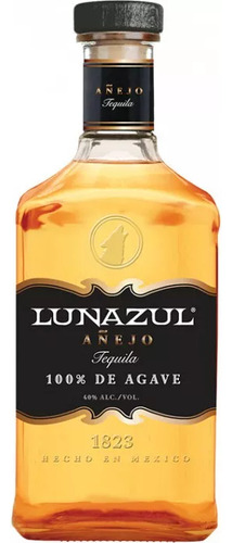 Tequila Lunazul Añejo 750 Ml