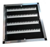 Comprar Suporte Quadro De Chaves Em Alumínio C\u002Fporta, Cabe 80 Chaves, P\u002F Empresas, Condomínios, Lojas  