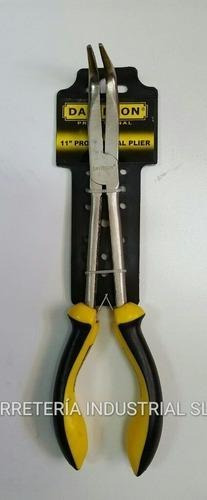 Pinza Larga 11 Punta Curva 45º Davidson Profesional