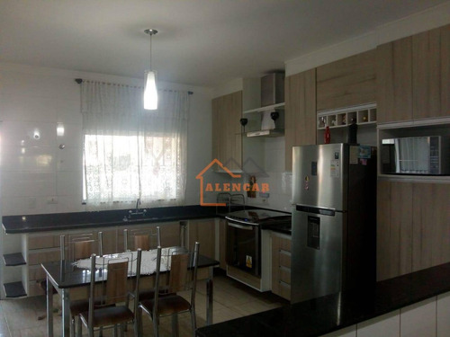 Sobrado Com 3 Dormitórios À Venda, 219 M² Por R$ 710.000,00 - Jardim Nossa Senhora Do Carmo - São Paulo/sp - So0351