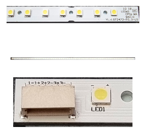 Refaccion Tira De Luz Led Backlight 60 Leds Lgt2472-p2.3-v3