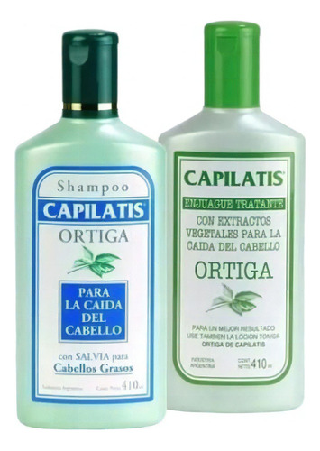  Capilatis Sh. Ortiga Graso+ac. Pack [410+410ml