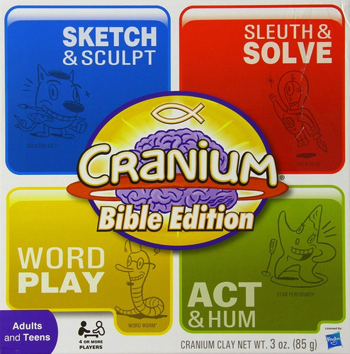 Juego De Mesa Cranium Edicion Biblica Hasbro- Ingles