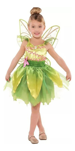 Disfraz De Tinker Bell Para Niñas, Disfraz De Fiesta De Carn