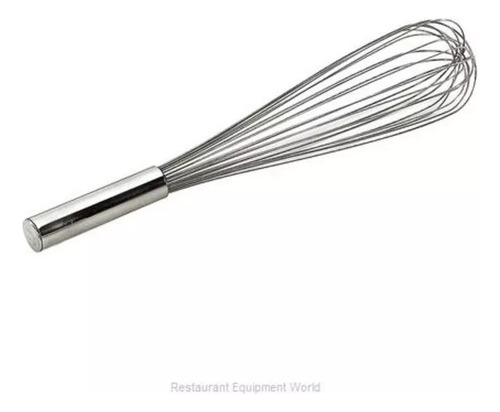 Batidor Inox De Mano 40 Cms Para Chef Pro Alambre Fino