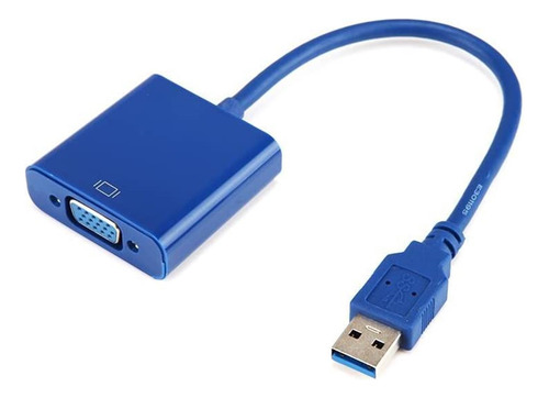 Adaptador / Convertidor De Video Usb 2.0/3.0 A Vga 1080p