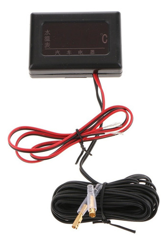 A Temperatura Del Agua De La Pantalla Digital Lcd Del Coche