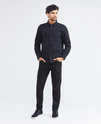 Camisa Chevignon 612f015 Negro Noch